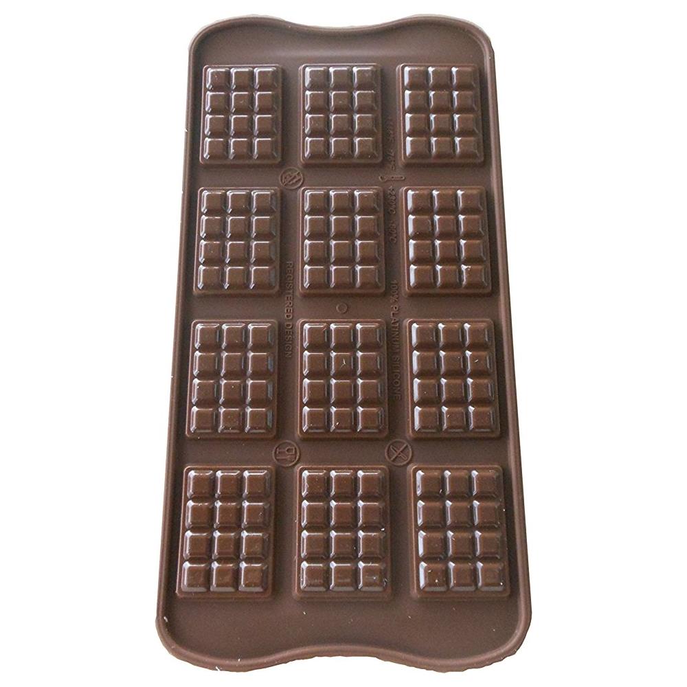 Stampo Silicone Per Cioccolato Scg11 Tablette Della Silikomart, Colore Marrone. - Foto 2