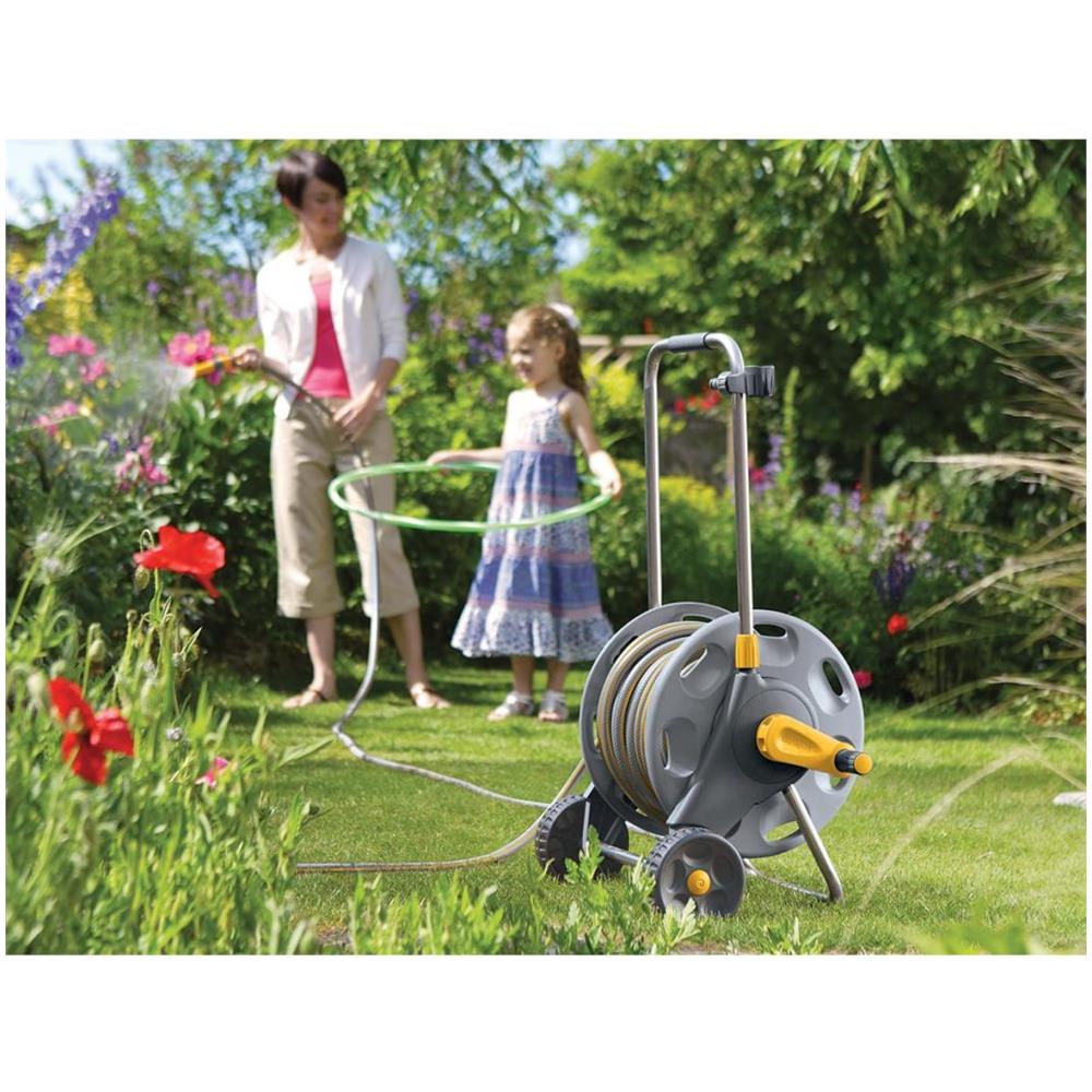 Carrello Avvolgitubo Assemblato 60 M Con Tubo 50 M 2435r0000 - Foto 2