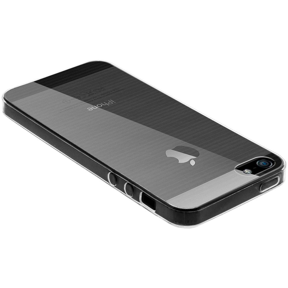Cover Ultra Sottile Second Skin 0,3mm Per Apple Iphone Se, 5 E 5s - Trasparente - Foto 2