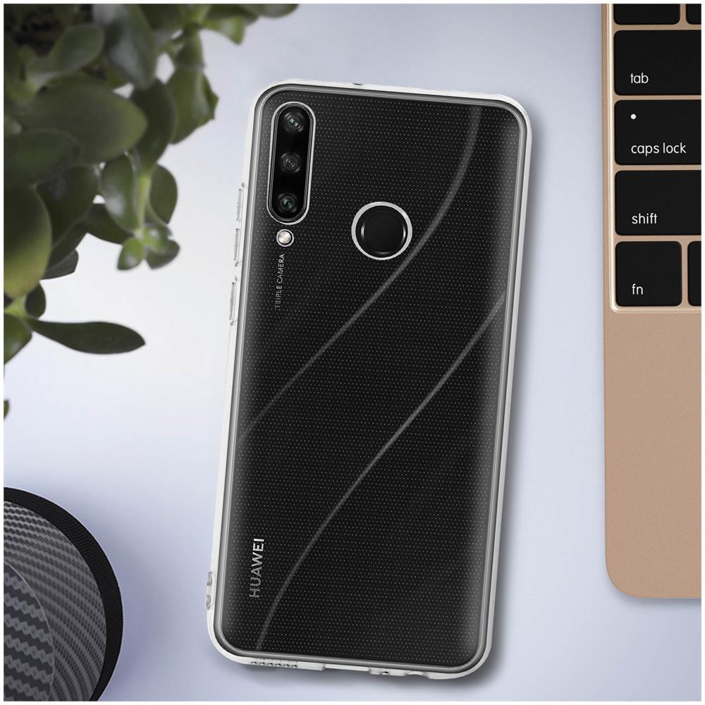 Cover Huawei Y6p Silicone Antishock Trasparente - Foto 2