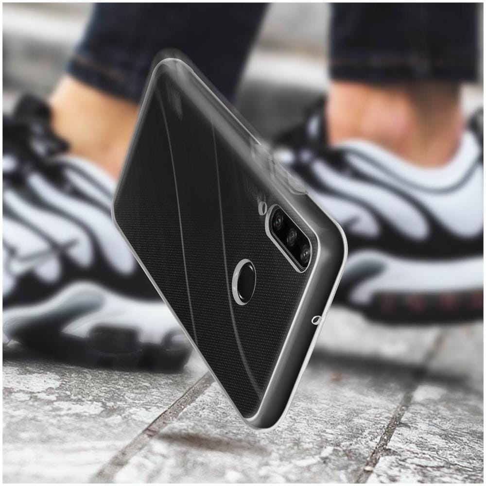 Cover Huawei Y6p Silicone Antishock Trasparente - Foto 5