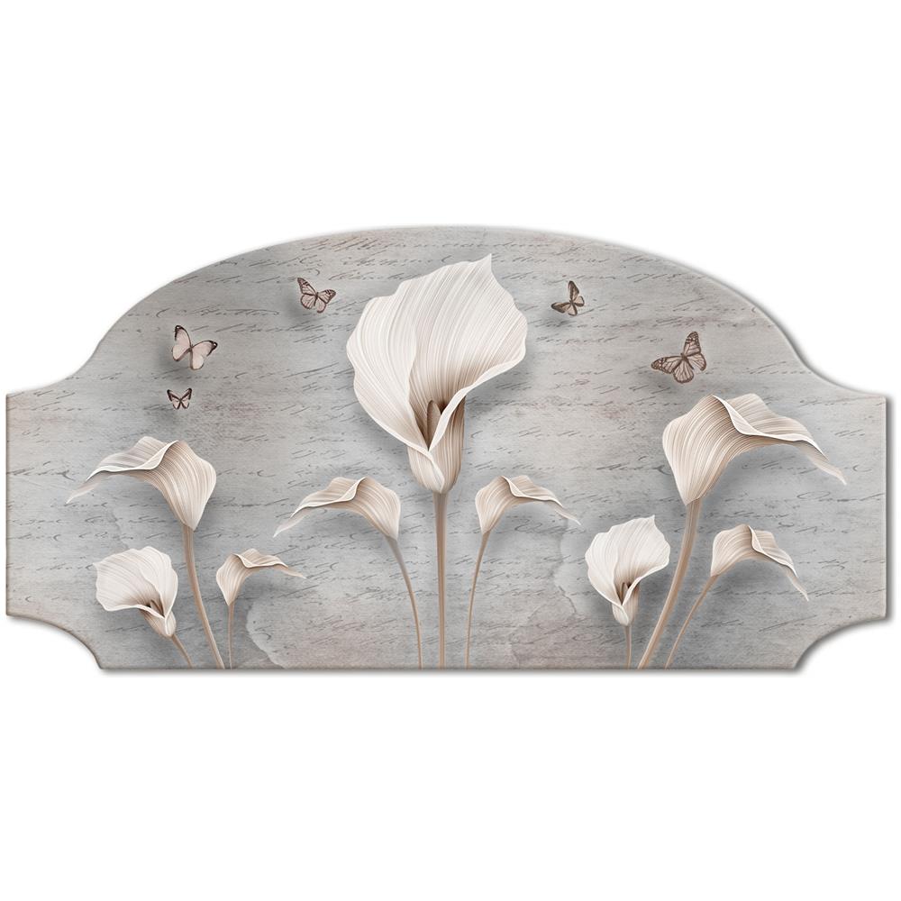 Quadro Capezzale Sacra Famiglia Fashion Table 50x100 cm The Kiss Ceramic Mix su tavola Lavorata