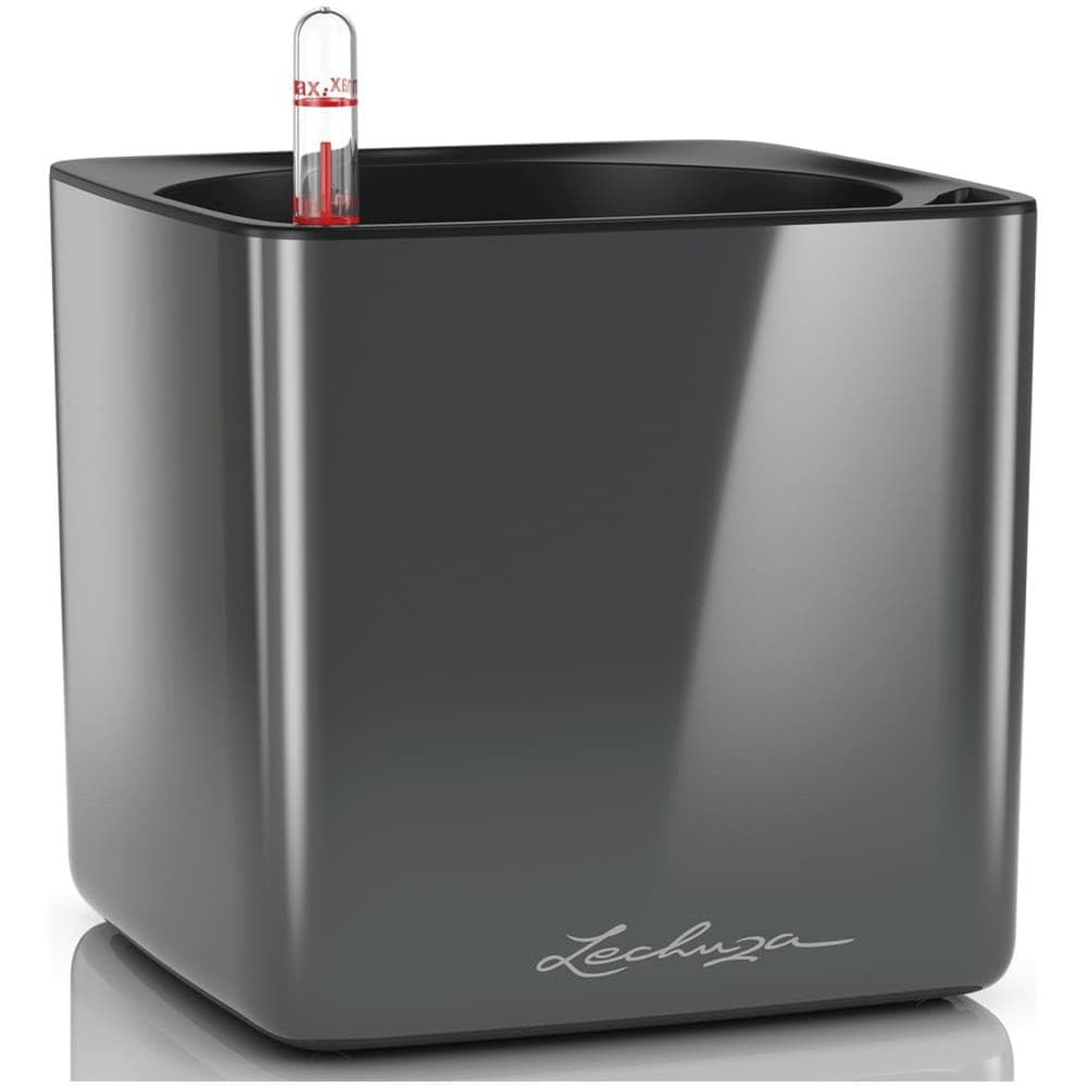 CUBE Vaso a cubo Libera installazione Polipropilene (PP) Antracite Interno - Foto 1