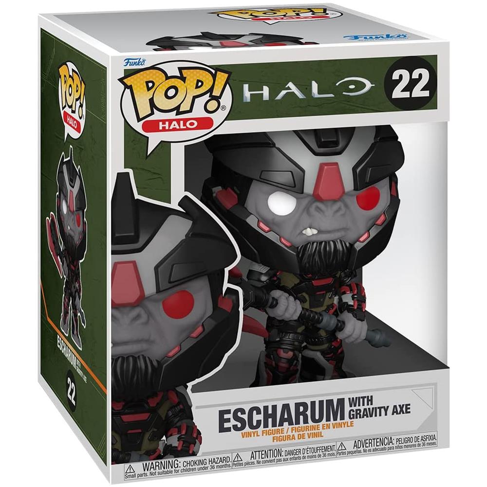 Halo: Pop! Halo - Infinite - Escharum With Gravity Axe (Vinyl Figure 22) - Foto 1
