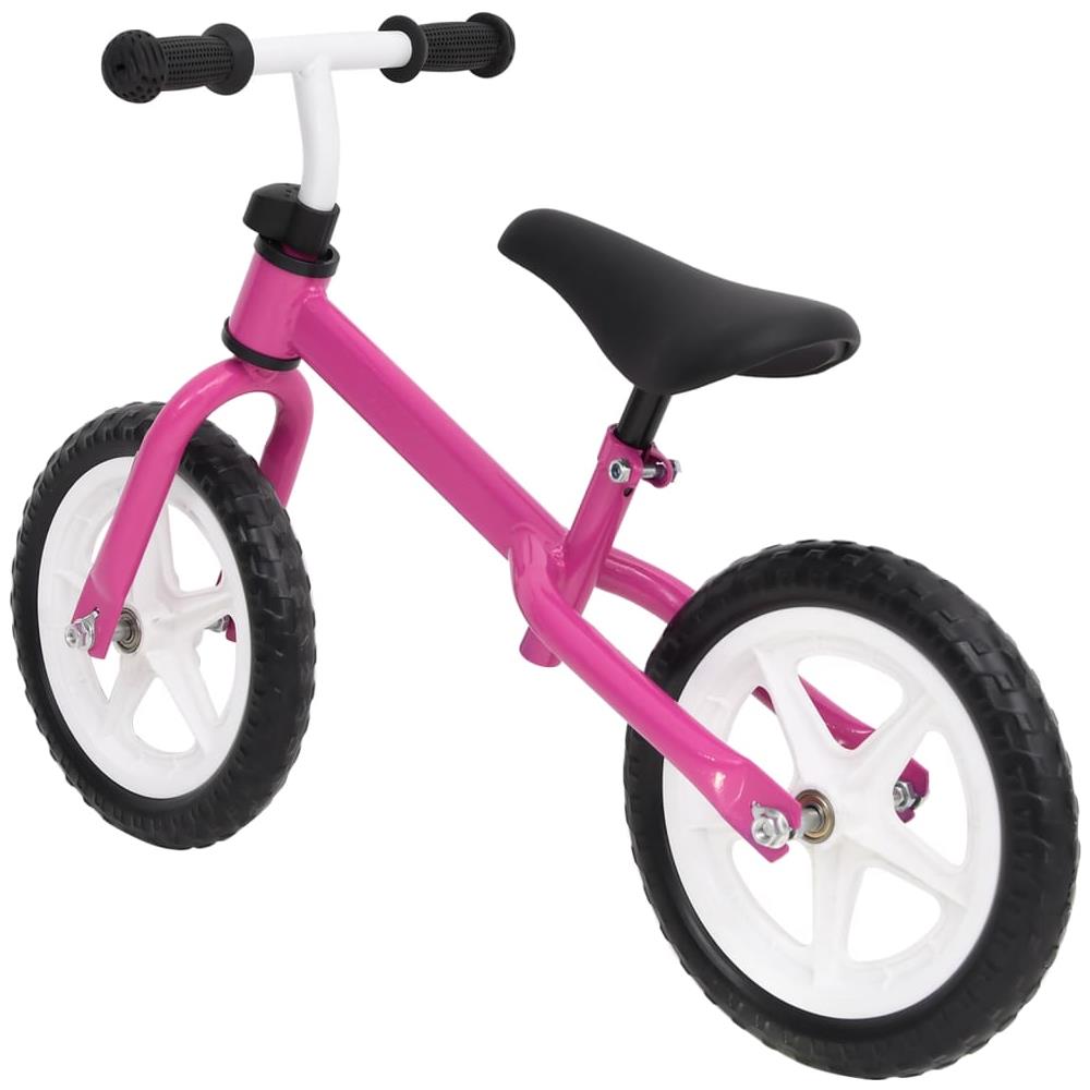 Bicicletta Senza Pedali con Ruote da 10 Pollici Rosa - Foto 3