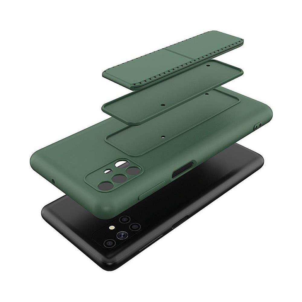 Kickstand Case, Copertura In Silicone Per Supporto, Per Samsung Galaxy M51, Nera - Foto 2