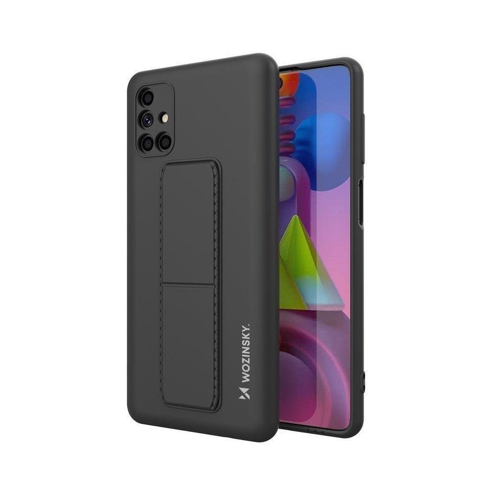 Kickstand Case, Copertura In Silicone Per Supporto, Per Samsung Galaxy M51, Nera - Foto 1