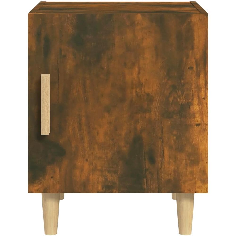 Comodino Rovere Fumo In Legno Multistrato - Foto 2