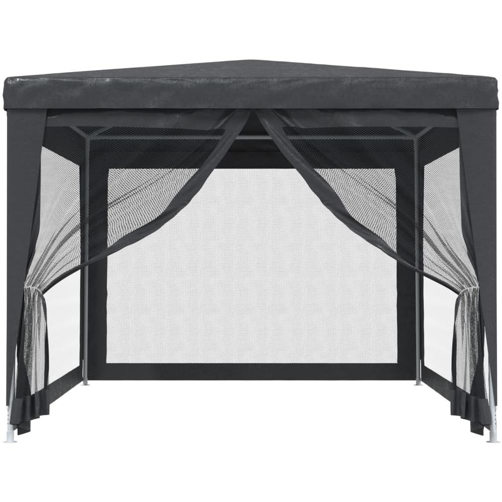 Tenda Per Feste 4 Pareti Laterali In Rete Antracite 3x4 M Hdpe - Foto 3