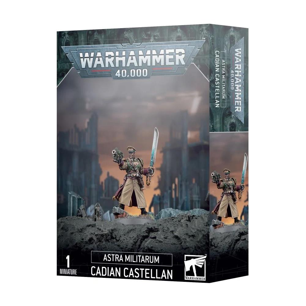 Warhammer 40000 - Astra Militarum - Cadian Castellan - Foto 1