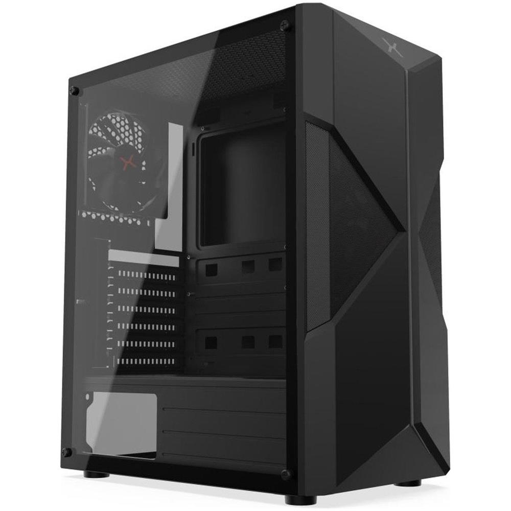 Case Pc Astrale Micro-ATX / Mini-ITX 2 Porte USB 2.0 1xUSB 3.2 Colore Nero - Foto 2