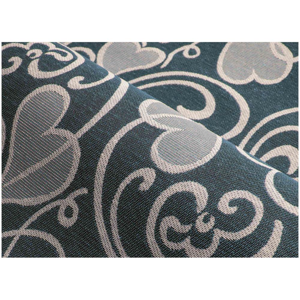 Tappeto Passatoia Tessuto Jacquard Linea Emozioni Disegno Amour Jeans 57x50 Jeans - Foto 2