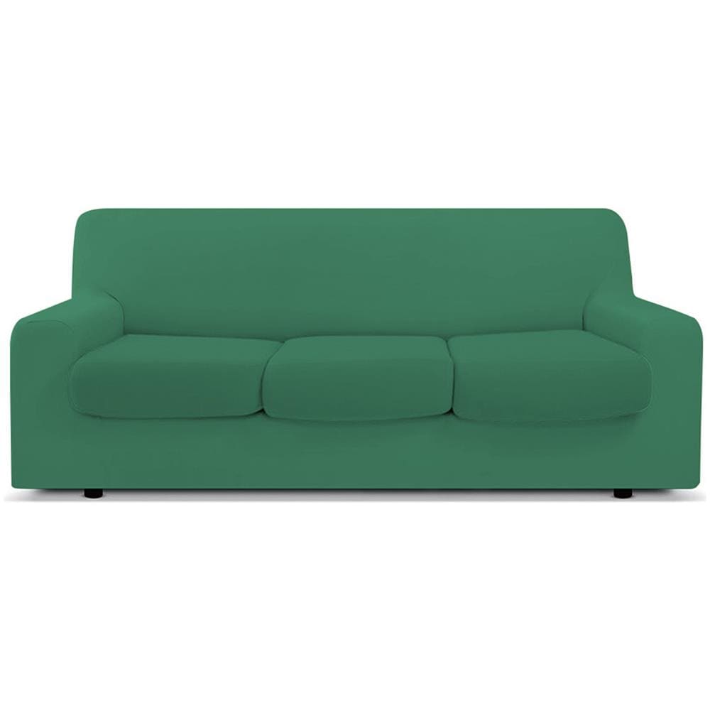 Copridivano Antimacchia Elasticizzato Protettivo Impermeabile Genius Tinta Unita 3 Posti Verde Oliva 1006 - Foto 1