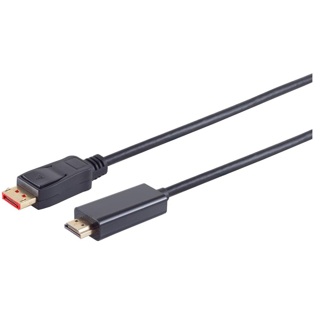 Cavo e Adattatore Video S /CONN 10-71075 10 m DisplayPort HDMI tipo A (Standard) Nero - Foto 1