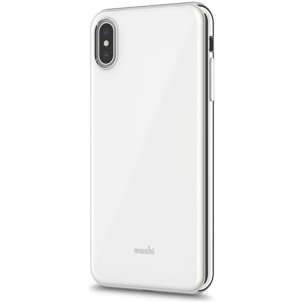 iGlaze custodia per cellulare Custodia con bordo Argento, Bianco - Foto 2