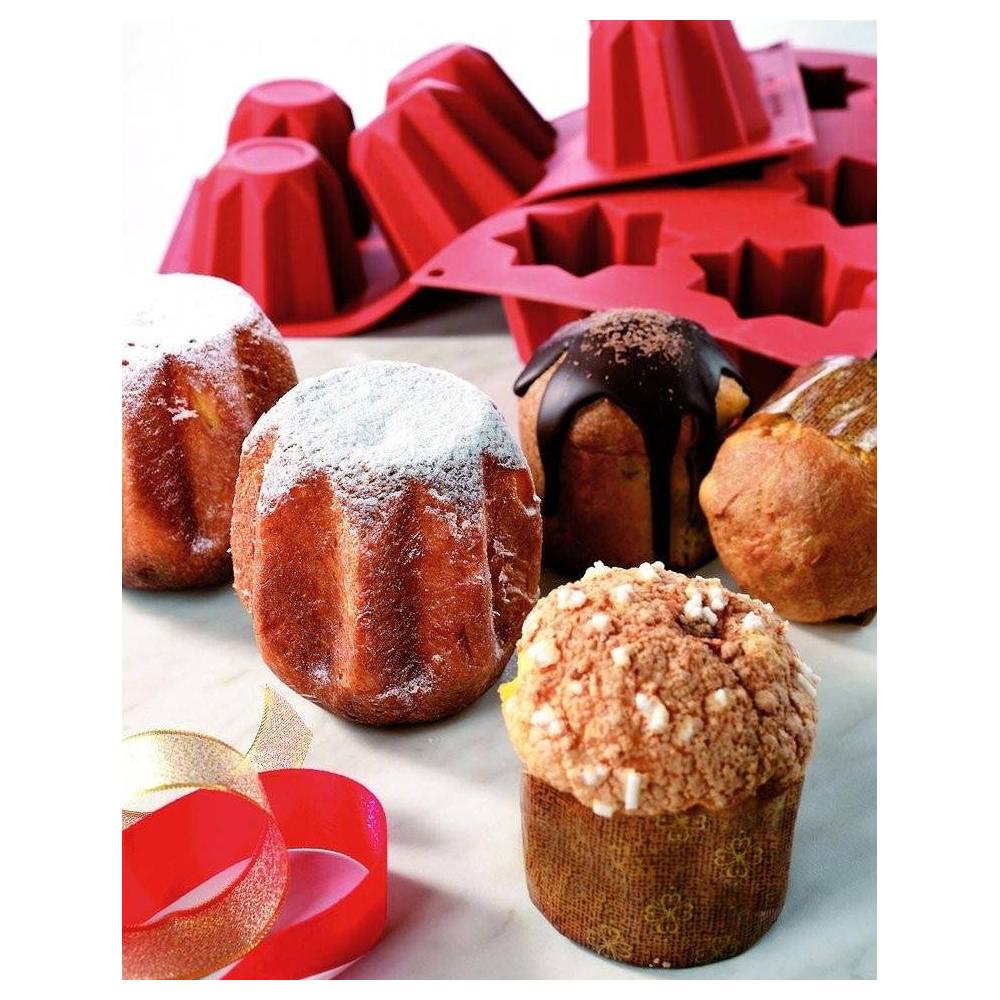 Stampo per 6 Pandorini in Silicone - Foto 1