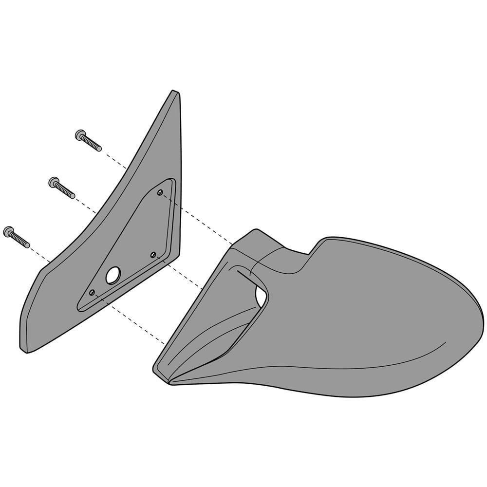 Cp. attacchi Specchi Skoda Fabia 8/99-2/07 - Foto 2