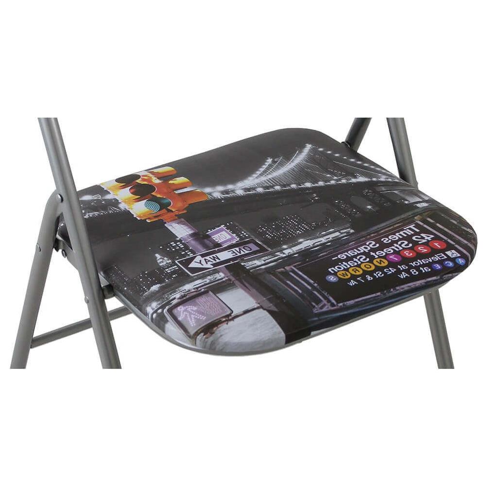 Lucie - Sedia Pieghevole Salvaspazio Set Da 4 City - Foto 2