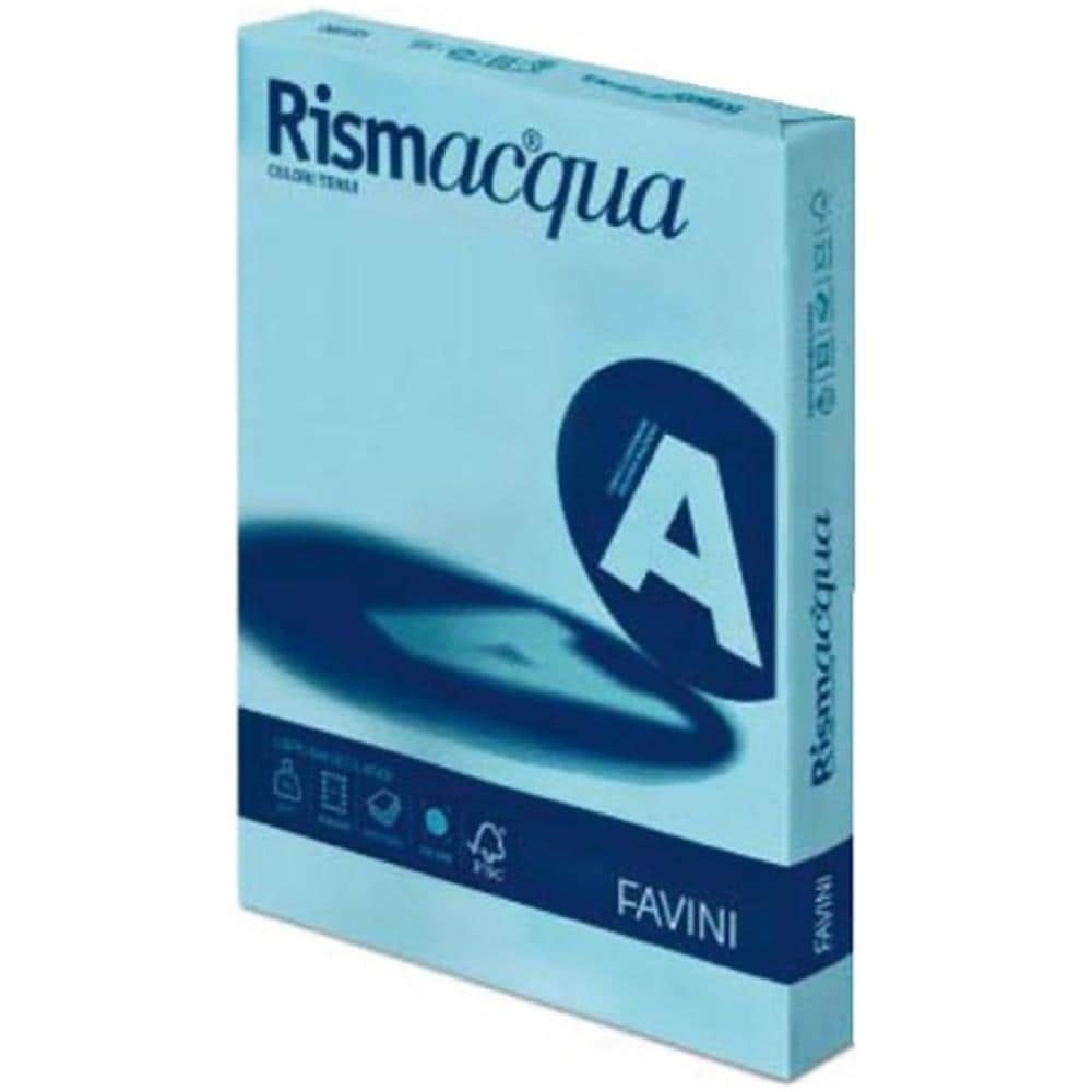 Favini Rismacqua Carta Inkjet A3 (297x420 Mm) 200 Fogli Blu - Foto 1