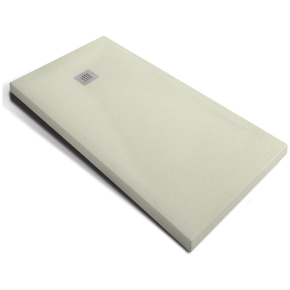 Piatto Doccia Mineral Marmo Resina Antiscivolo H3,5cm *** Misure : L90 X P70 X H3,5 Cm - Foto 1