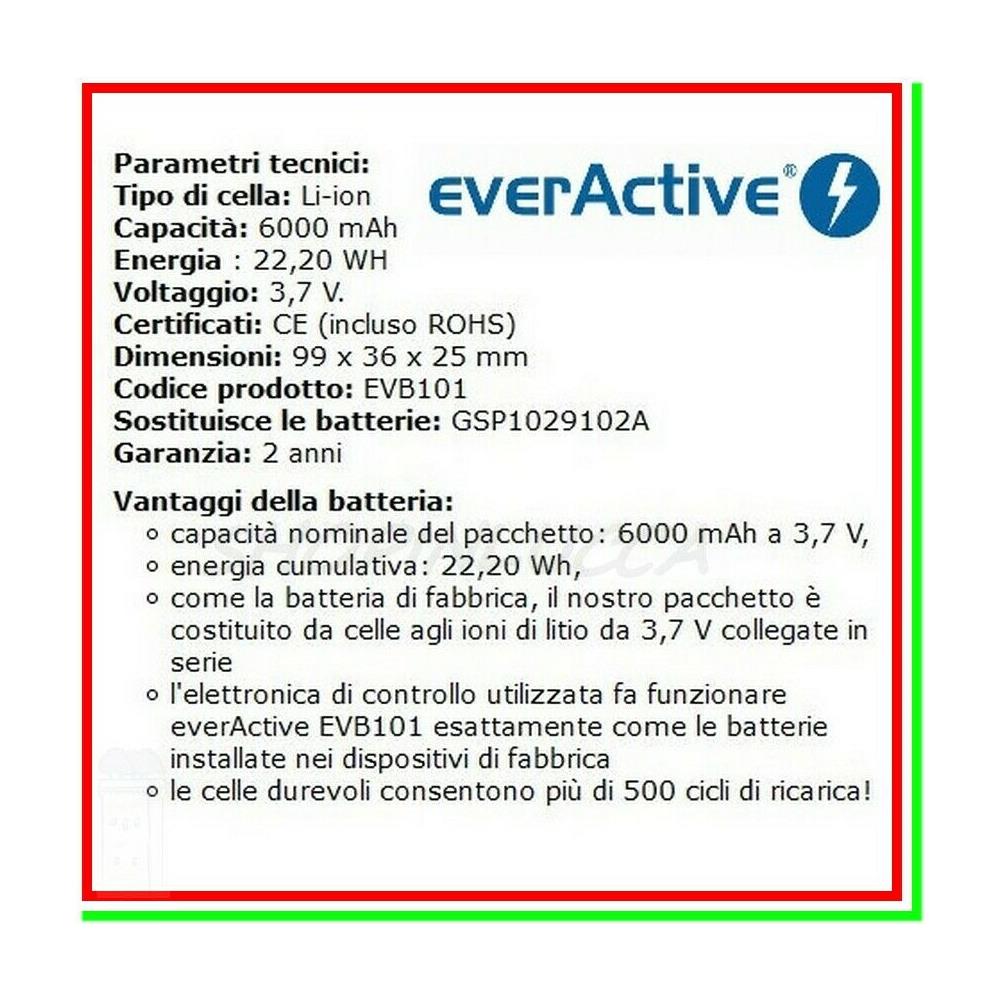 Batteria X Jbl Charge 3 Bluetooth Speaker Ricaricabile 6000mah 3,7v Gsp1029102a - Foto 2