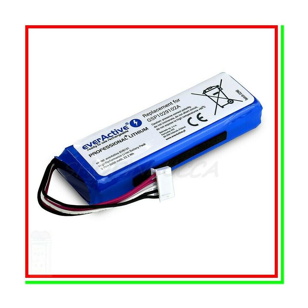 Batteria X Jbl Charge 3 Bluetooth Speaker Ricaricabile 6000mah 3,7v Gsp1029102a - Foto 4