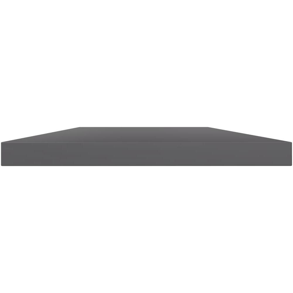 Ripiani per Libreria 8pz Grigio Lucido 40x20x1,5cm Multistrato - Foto 3