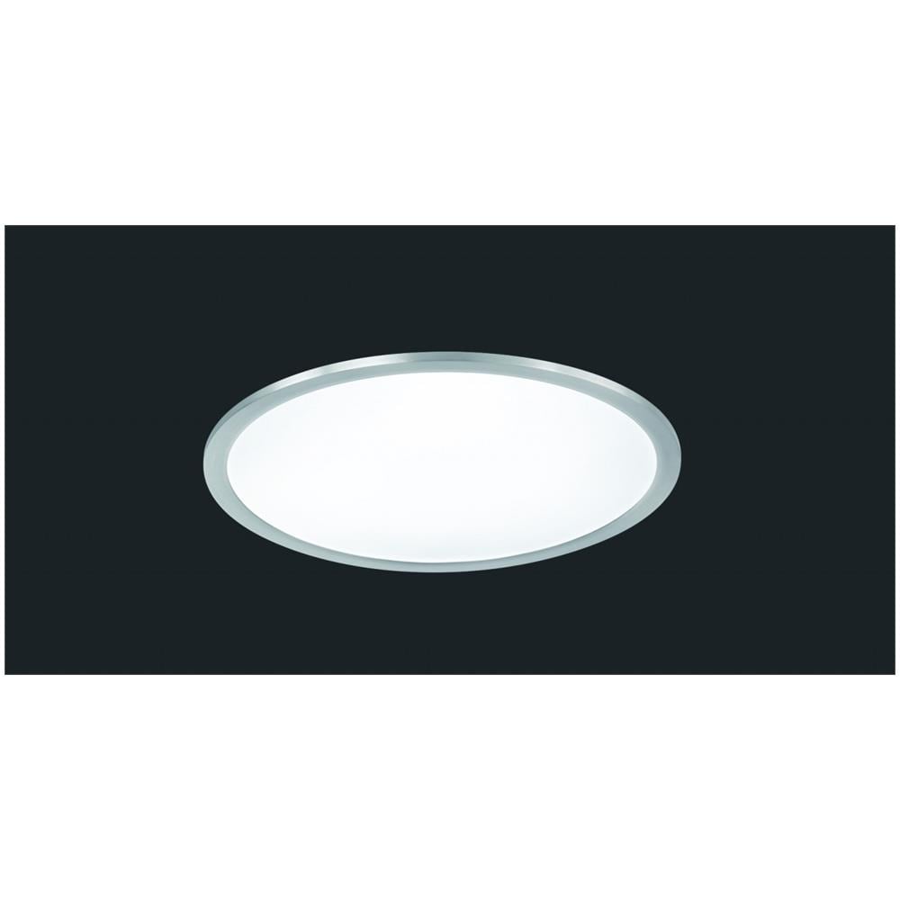 Phoenix Plafoniera Led Tonda Dimmerabile Acciaio Diff. Bianco D. 45 - Foto 1