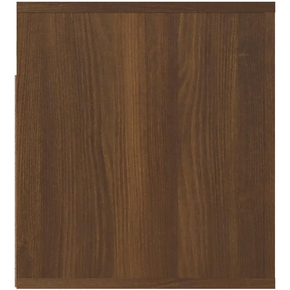 Comodini A Muro 2 Pz Rovere Marrone 50x36x40 Cm - Foto 8