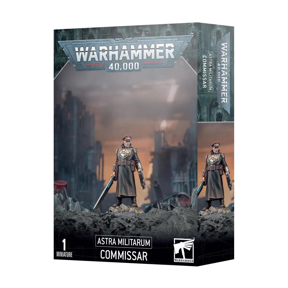 Warhammer 40000 - Astra Militarum - Commissar - Foto 1