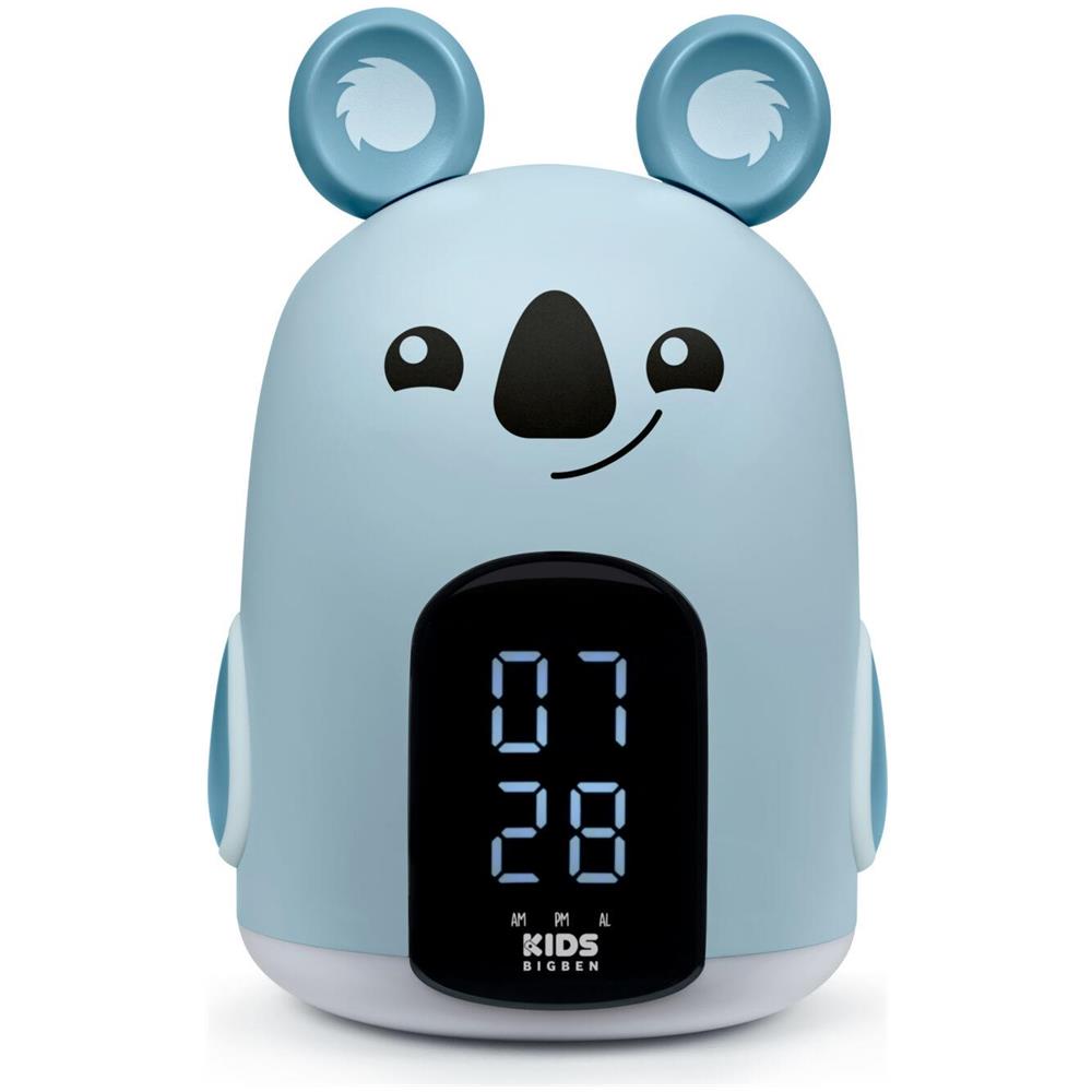 ALARM CLOCK WITH NIGHT LIGHT WITH THREE BLUE KOALA SOUNDS RKIDSKOALA - Foto 1
