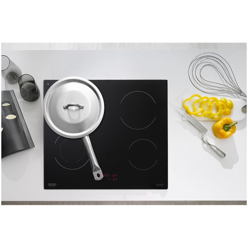 PVC 61 N piano cottura Nero Da incasso 60 cm Ceramica 4 Fornello (i) - Foto 2