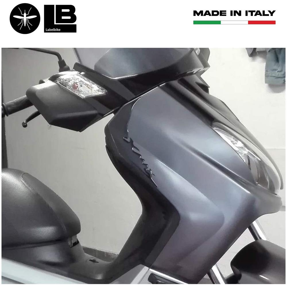 2 Adesivi-Stickers 3D Paraspigoli Compatibili Per X Max Yamaha Xmax 2006-2009 Nero - Foto 2