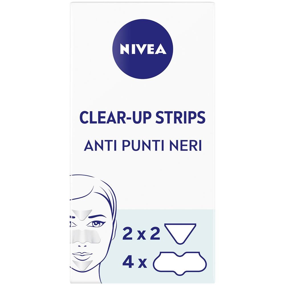 Nivea Viso Kao Biore' Clearup Strip Zona T - Foto 1
