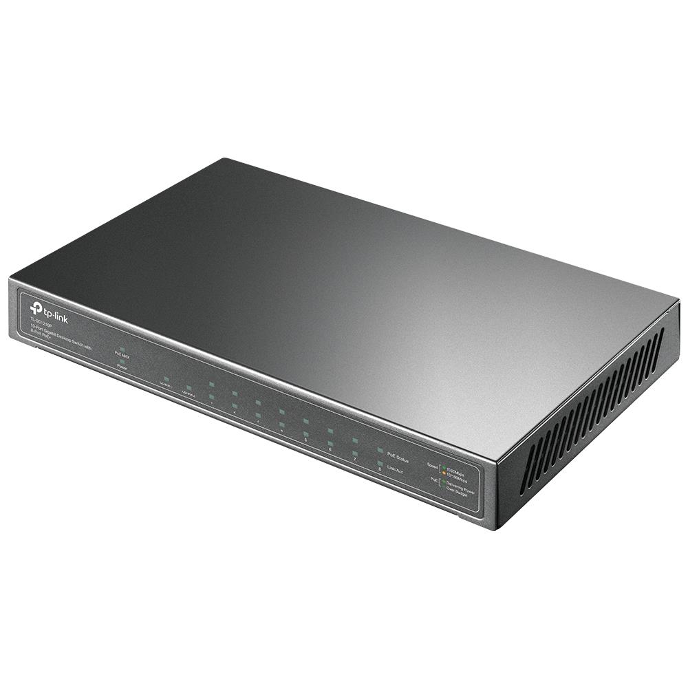 TL-SG1210P switch di rete Non gestito Gigabit Ethernet (10/100/1000) Supporto Power over Ethernet (PoE) Grigio - Foto 4