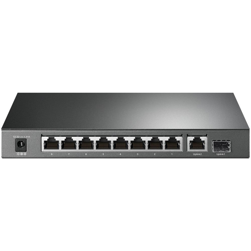 TL-SG1210P switch di rete Non gestito Gigabit Ethernet (10/100/1000) Supporto Power over Ethernet (PoE) Grigio - Foto 2