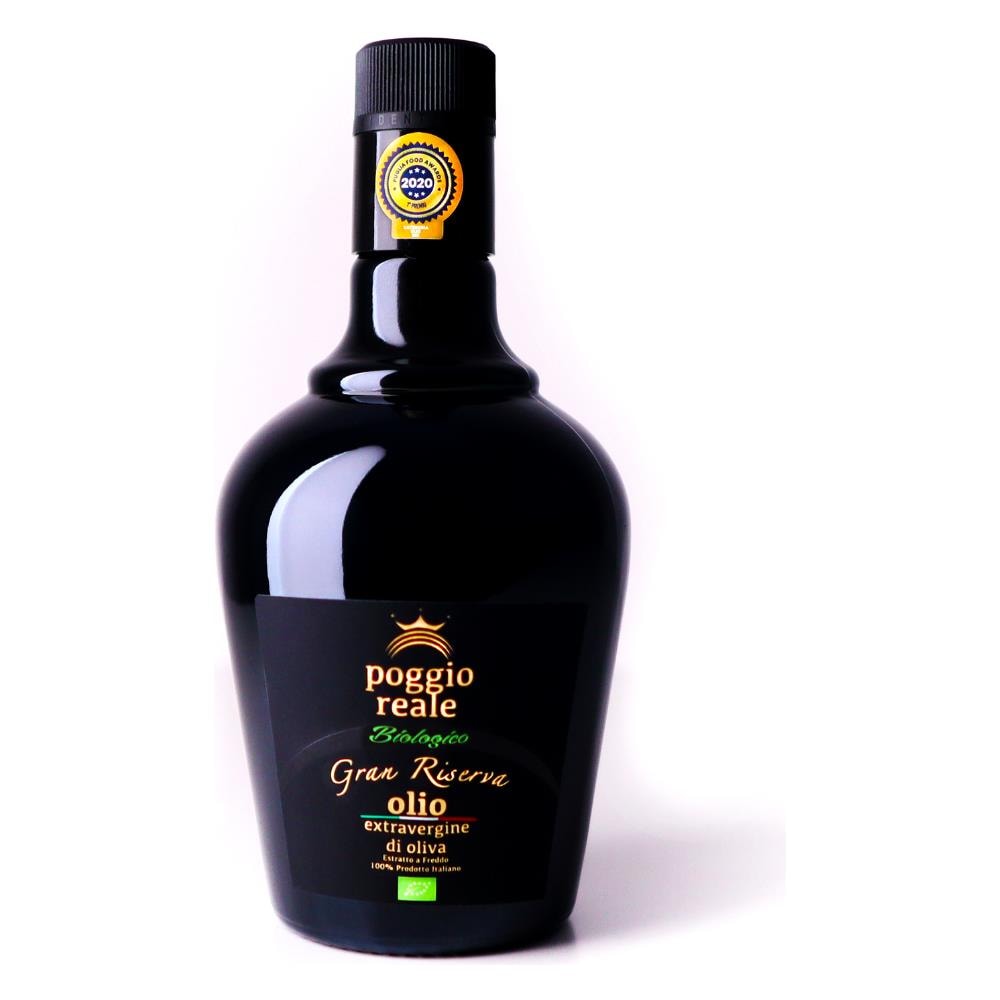 Poggio Reale Olio Extravergine Di Oliva Biologico Ogliarola Litri 0,500 - Foto 2