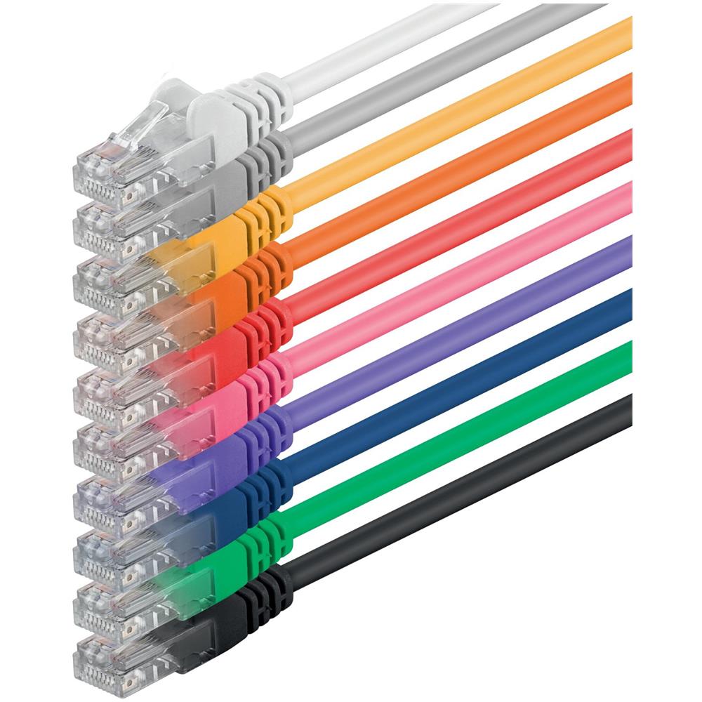 0.5m 2x RJ-45 Cat6 UTP M / M, 0,5m, Cat6, U / UTP (UTP) - Foto 1