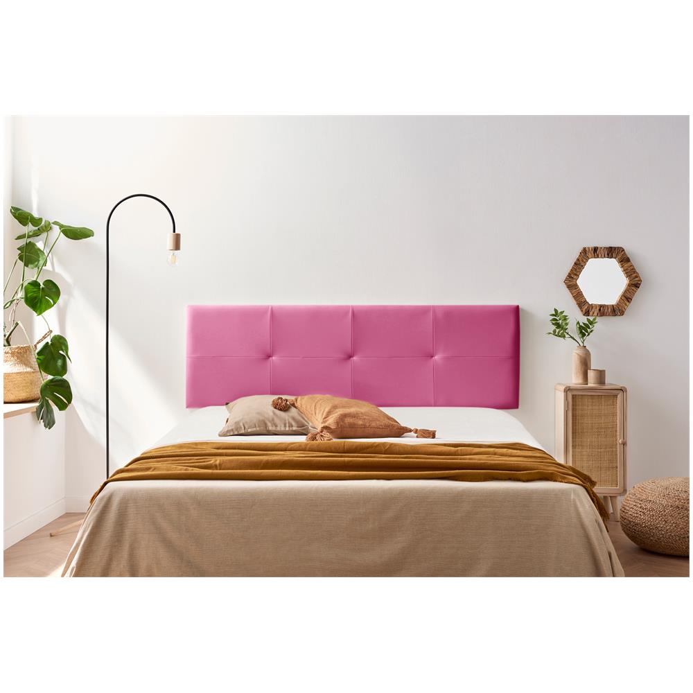 Testiera Imbottita Altea Similpelle 145x50x5 Cm - - Foto 4
