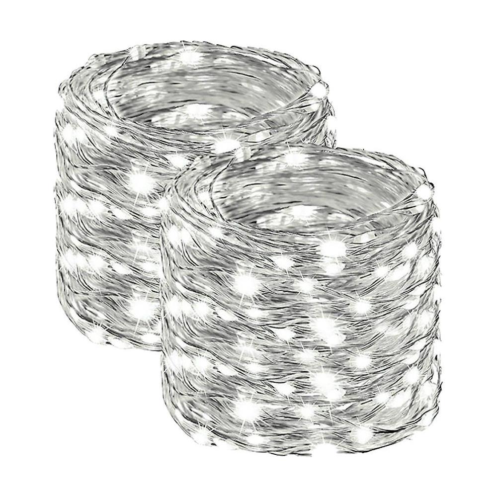 WBao 200 Luci Solari A Rete Multicolore 2,6x1,6m Per Esterno, Con Telecomando, 8 Modalità E Timer, Impermeabili IP65, Decorazione Natale