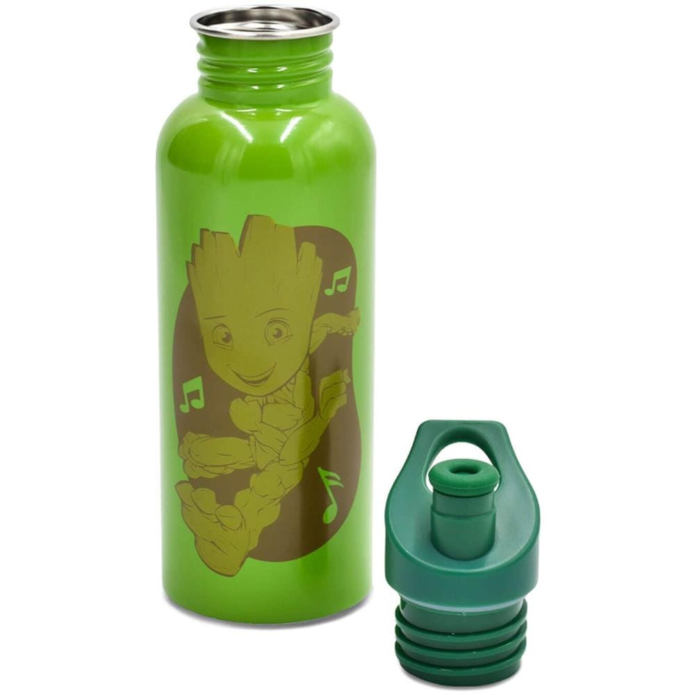 Marvel Guardiani Della Galassia - Borraccia Da Mensa Verde Groot - Foto 1