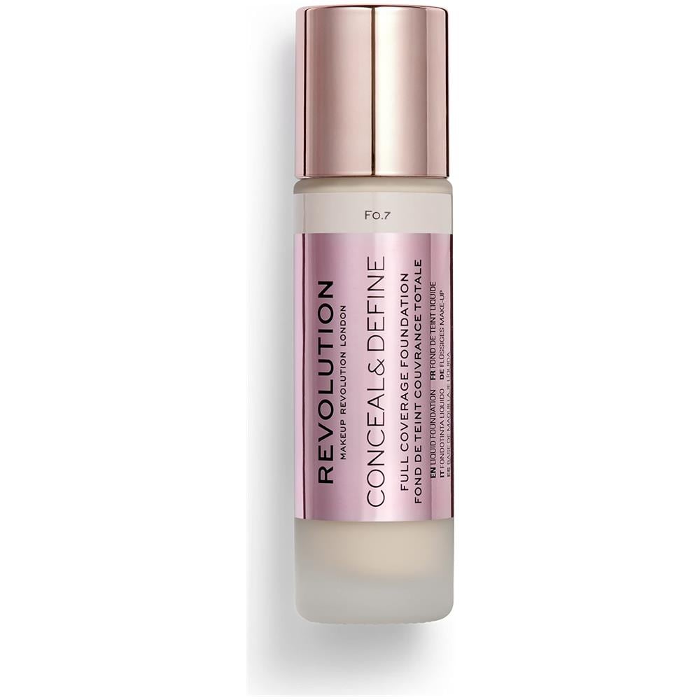 Hide Define Foundation, Fondotinta In Crema, Copertura Completa, Per Carnagioni Chiare, Vegan Cruelty-free, F1, 23 Ml - Foto 1