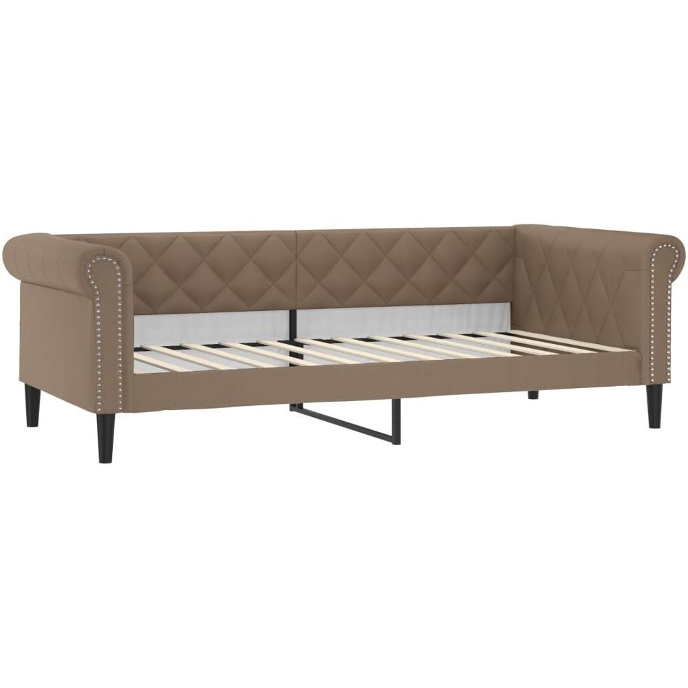 vidaXL Letto da Giorno Blu 100x200 cm in Velluto - Leroy Merlin