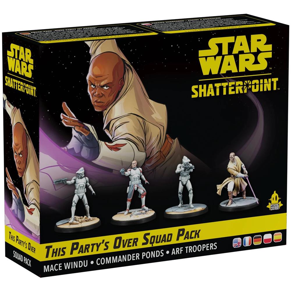 Star Wars: Shatterpoint - This Party's Over: Mace Windu Squad Pack Numero - Foto 1