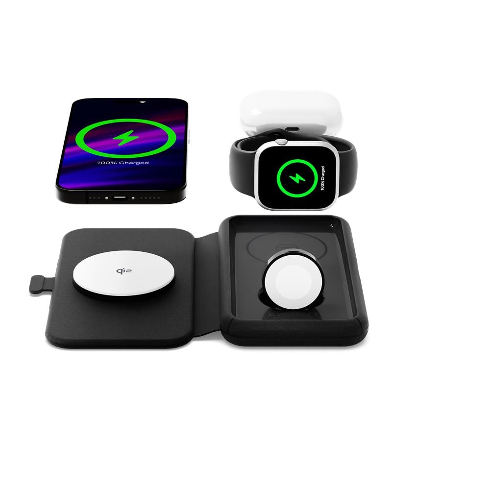 Voyager Cuffie, Smartphone, Orologio Intelligente Nero USB Carica Wireless Ricarica Rapida Interno - Foto 2
