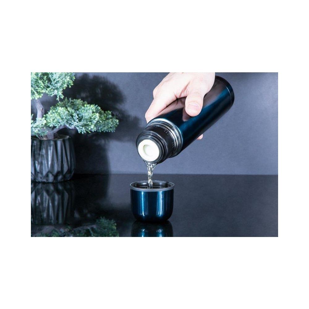 BH-7833 Thermos in acciaio color acquamarina da 0,5 l per bevande calde e fredde - Foto 2