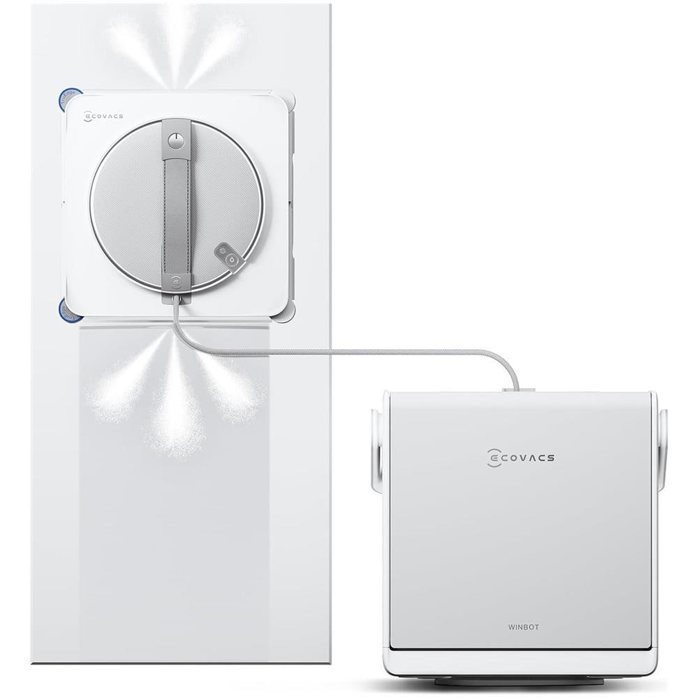 WINBOT W2S OMNI Robot Lavavetri con Stazione Multifunzione, Pulizia Intelligente da Bordo a Bordo con TruEdge™, Ricarica Durante l'uso, Nebulizzazione a 3 Ugelli, Protezione a 12 Livelli - Foto 10