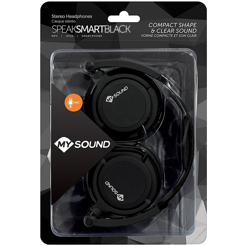 Cuffie Speak Smart con Cavo Colore Nero - Foto 3