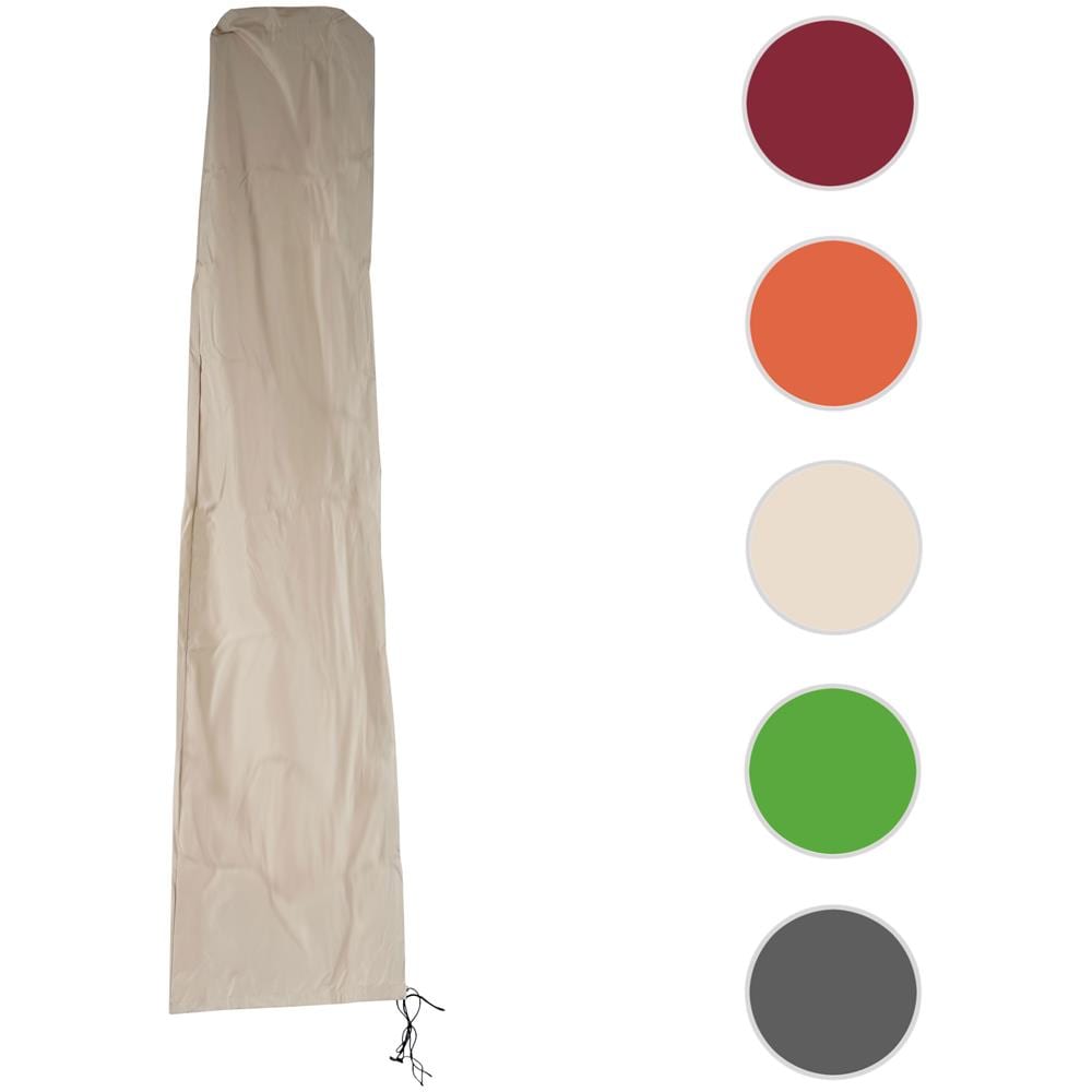 Ombrellone Parasole Decentrato HWC-A96 3x4m Con Volante Bordeaux Con Base 84287876