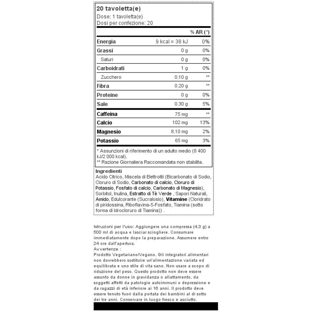 Sis Go Hydro + Caffeine 20 Tabs - Science In Sport - Bevande Isotoniche - - Foto 1